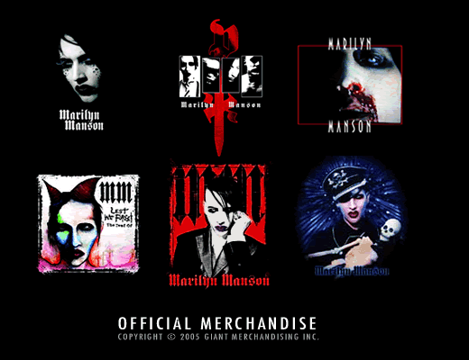 MARILYN MANSON OFFICIAL MERCHANDISE WEBSITE